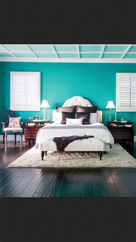 Turquoise Zen Relaxing Bedroom Colors Teal Bedroom