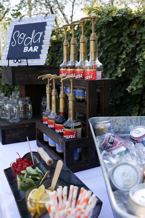 Syrup Holder Stands Soda Bar Italian Soda Bar Drink Stand