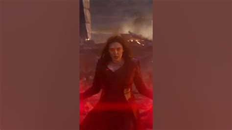 Scarlet Witch Vs Thanos Youtube