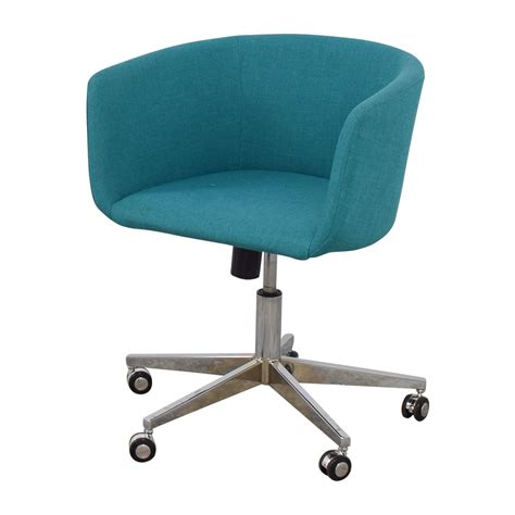 Europe's market leader for office chairs lowest prices certified shop fast delivery select from + 1000 models your ergonomical chair! 37% OFF - CB2 CB2 Teal Desk Chair with Castors / Chairs