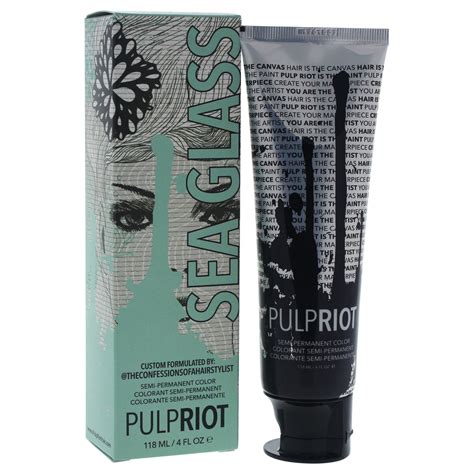 buy pulp riot semi permanent hair color 4oz seaglass online at