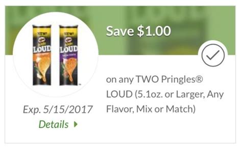 New Pringles Loud Coupon Eight Winners Get A Years Worth Of Pringles