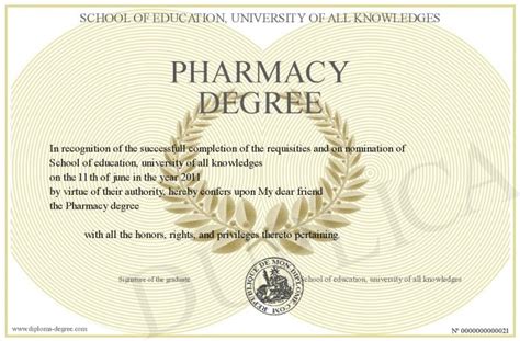 Most Pharmacy Schools Require A Bachelors Degree Before The Four Year