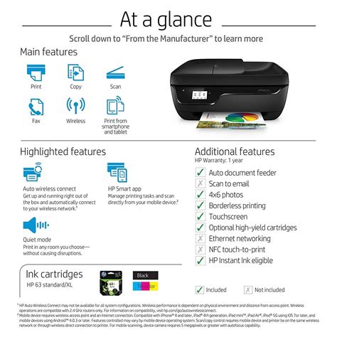 Hp Officejet 3830 All In One Wireless Printer With Mobile Printing Hp