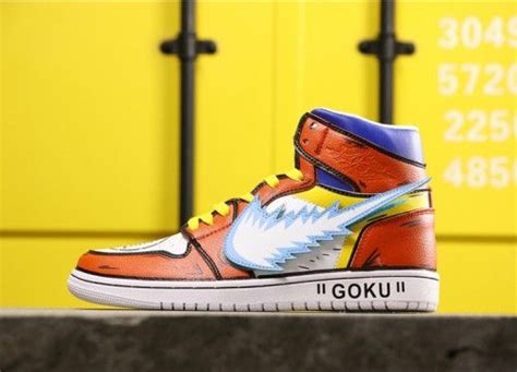 Complete your sneaker outfit with this exclusive design. Custom Air Jordan 1 Son GoKu Dragon Ball Z | Air jordans, Jordans, Nike air jordan shoes