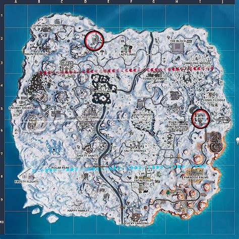 Battle royale, located in the southern section of the map. Fortnite Overtime - RV Park and Motel locations, Creative ...