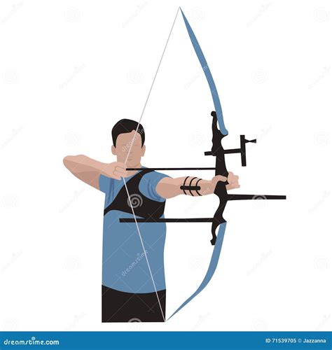 Sport Archery Stock Vector Illustration Of Aiming Shooting 71539705