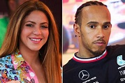 Shakira Gets Dinner with Lewis Hamilton After F1 Spanish Grand Prix