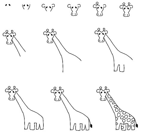 Dessiner Une Girafe