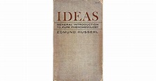 Ideas by Edmund Husserl