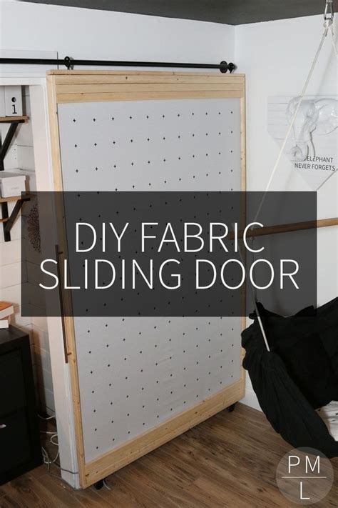 Maybe you would like to learn more about one of these? DIY Fabric Sliding Door - Petite Modern Life