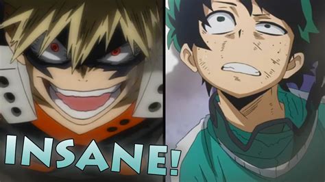 Crazy Fight Deku Vs Bakugo My Hero Academia 僕のヒーローアカデミア Anime Review