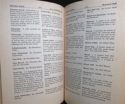A.L.A. Glossary of Library Terms