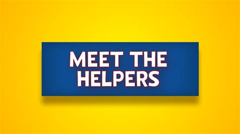 Meet The Helpers PBS LearningMedia