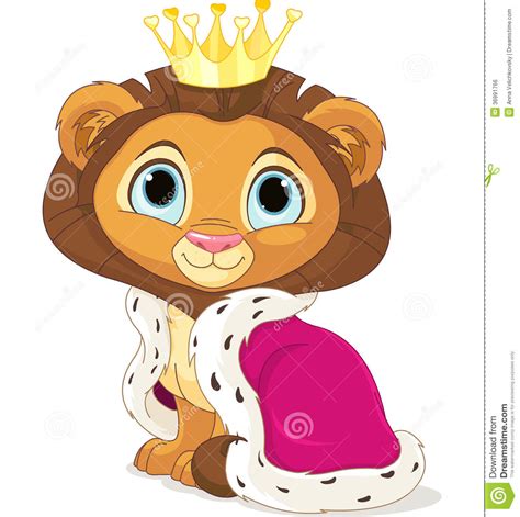 Lion King Stock Vector Illustration Of Happy Royaltyfree