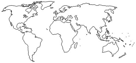 Mapa Del Mundo Mudo Imagui