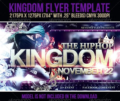 Kingdom Flyer Template By Sevenstyles Graphicriver