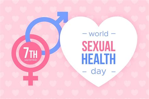 Premium Vector World Sexual Health Day With Gender Signs