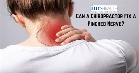 Can A Chiropractor Fix A Pinched Nerve Ida Norgaard