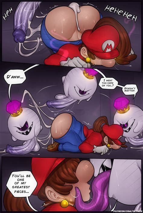 Rule 34 Anal Big Breasts Big Nose Big Penis Bodily Fluids Boo Mario