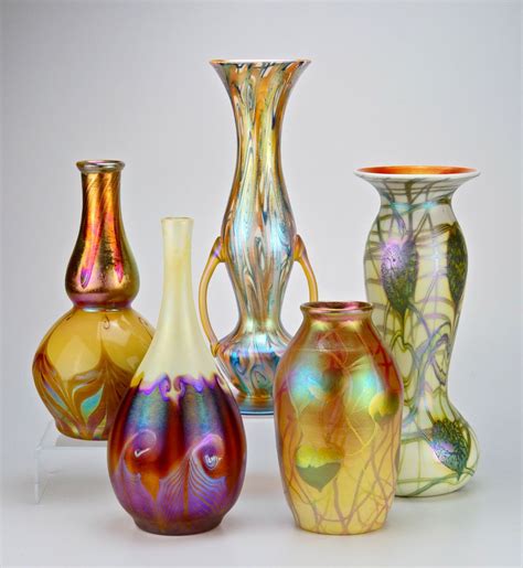 Tiffany Vases Glass Art Tiffany Art Glass Art Sculpture