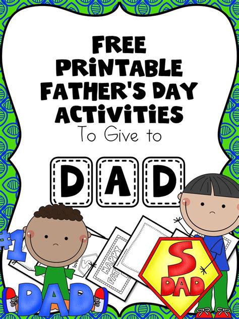 Maybe you would like to learn more about one of these? FREE Father's Day Worksheets