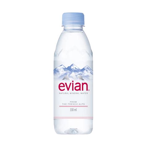 Evian Natural Mineral Water From The French Alps Globally Carbon