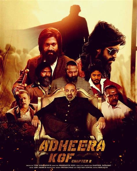 3840x2160px 4k Free Download Kgf Chapter 2 Sanjay Dutt Adheera Kgf 2 Poster Hd Phone