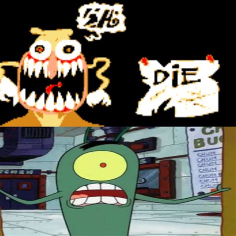 The Noise Angry At Plankton Meme By Blueycute605 On Deviantart