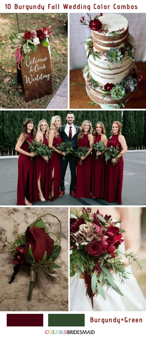 All 50 Fall Wedding Color Palettes Colorsbridesmaid