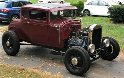 Great Period Hot Rod 1930 Ford Model A Barn Finds