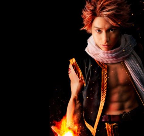 Fairy Tail Heros Abs Are As Hot As His Flames In First Cast Photo Of