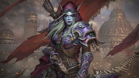 Sylvanas Windrunner World Of Warcraft Battle For Azeroth 4k 26255