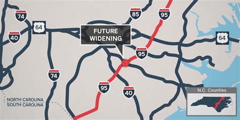 Ncdot Will Begin Construction To Widen I 95 In Robeson County