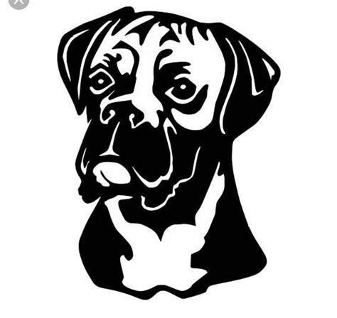 View Boxer Dog Svg Free Background Free Svg Files Silhouette And