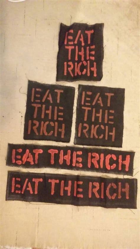 How much wealth is too much? Punk patches image by Louise Howell on Resist! | Punk ...