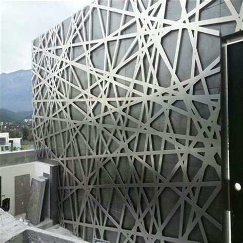 China Customized Aluminum Curtain Wall Panel Exterior Perforated Panel