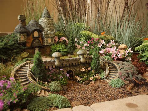 Adorable Fairy Garden Village From Our 2011 Minnesota State Fair