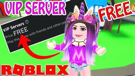 How To Get Vip Private Server For Free In Roblox Adopt Me Youtube