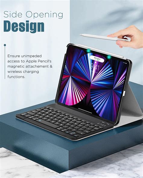 Moko Keyboard Case Fit New Ipad Pro 11 3rd Generation 2021 Ipad Pro