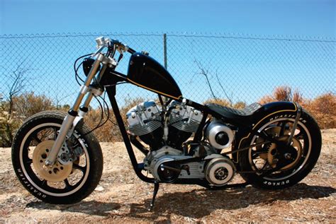 Harley Davidson Shovelhead Reagan Era Hand Built Shovel The Hot Bike