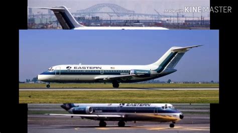 Fleet History Eastern Air Lines Dc 9 1966 1991 Youtube