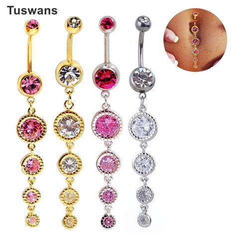 Buy Fashion High Quality Surgical Steel Navel Piercing