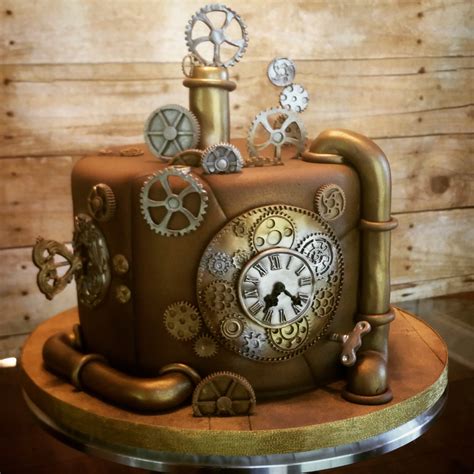 Steampunk Birthday Cake Rbaking