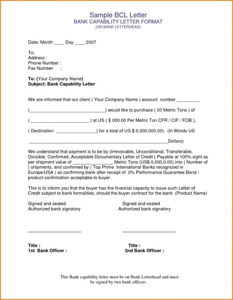 Authorization Letter For Bank Withdrawal Template Business Format