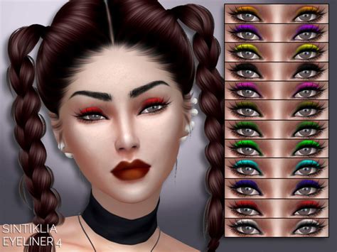 The Sims Resource Sintiklia Eyeliner 4 • Sims 4 Downloads
