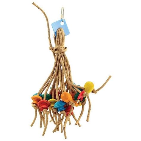 Itsy Bitsy Paper Rope Spiddy Parrot Toy Large Popular Spiddy Toy Made With Paper Rope Diy