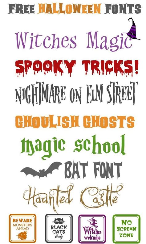 Free Halloween Fonts Halloween Fonts Fancy Fonts Computer Font