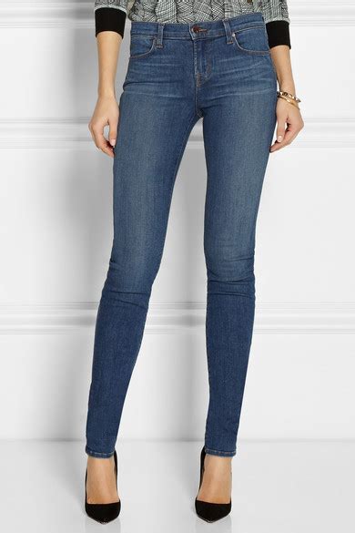 J Brand Stacked Skinny Mid Rise Jeans Net A Portercom