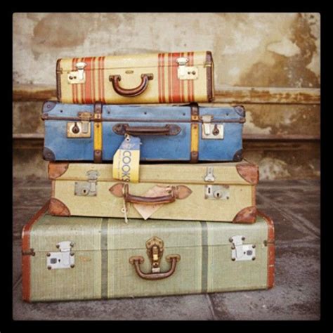 Vintage Suitcases Vintage Suitcases Vintage Luggage Vintage Travel